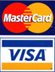 Visa Mastercard Accepted